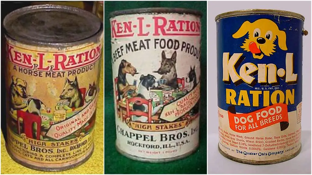 1970s dog food transitioning away from horse meat