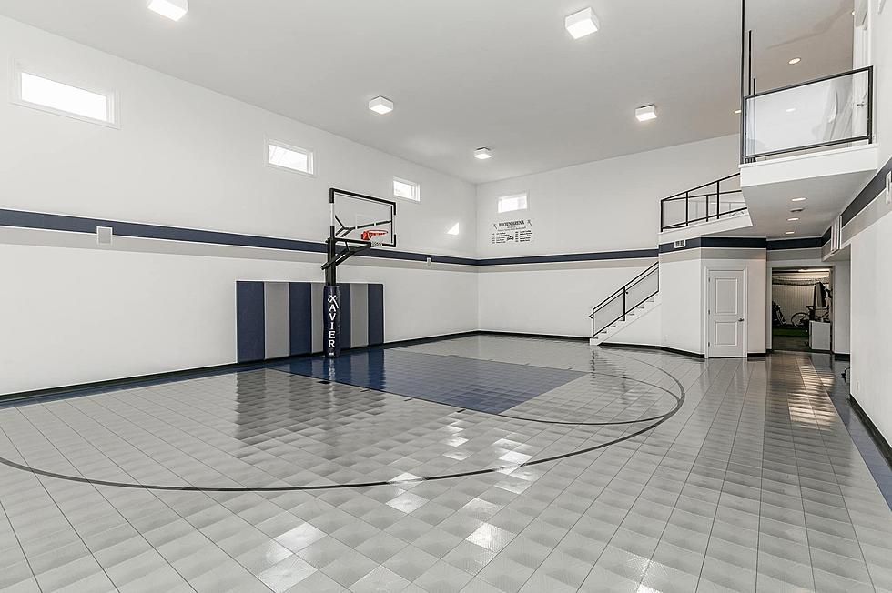 an image of the indoor basketball court and dance floor in snoop's mansion