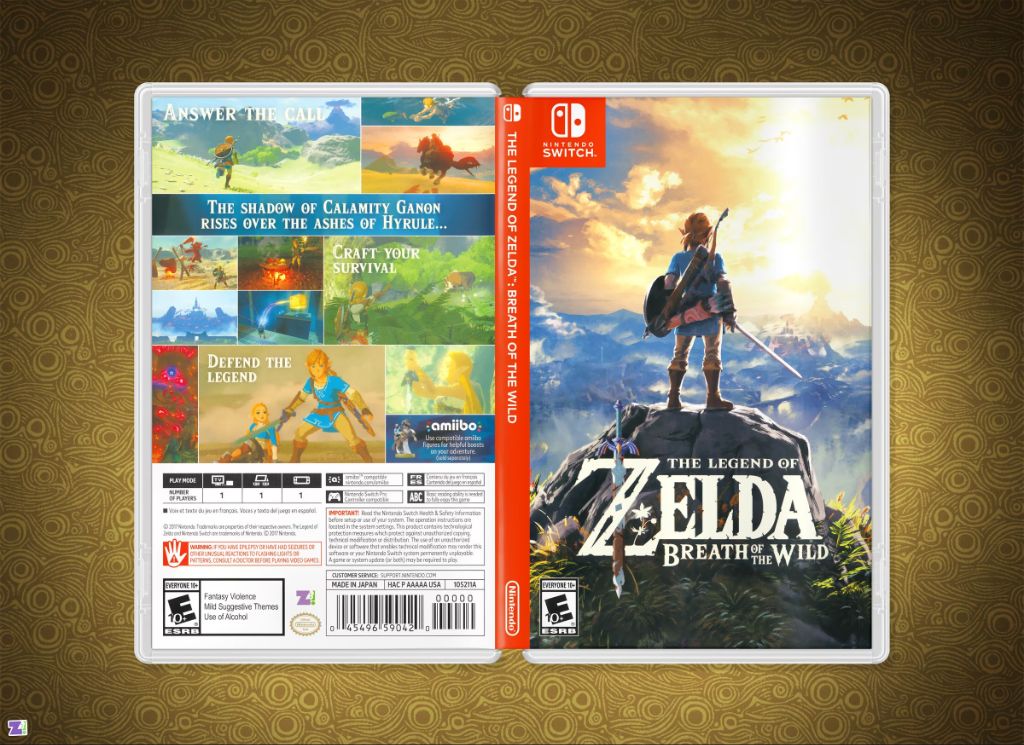 box art for breath of the wild game