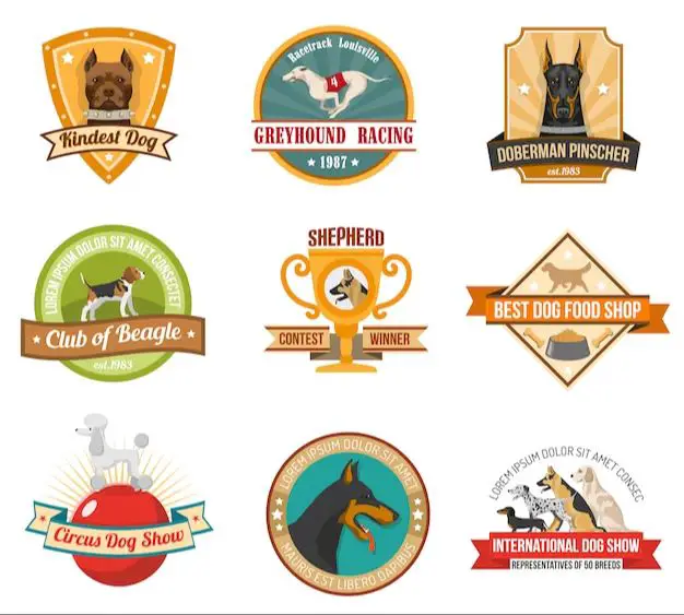 different kennel club logos