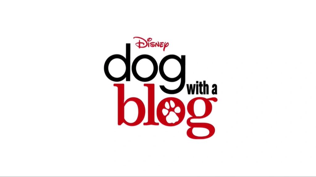 dog with a blog logo