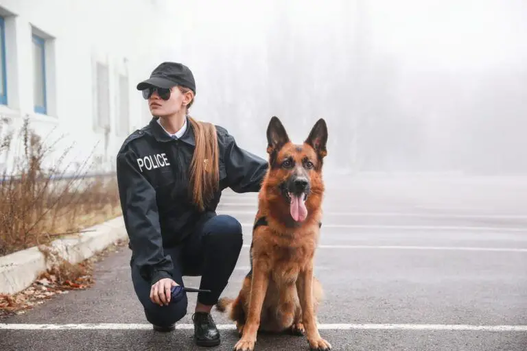 german shepherds as police dogs