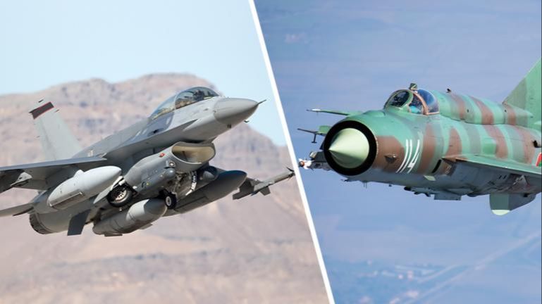 indian and pakistani fighter jets