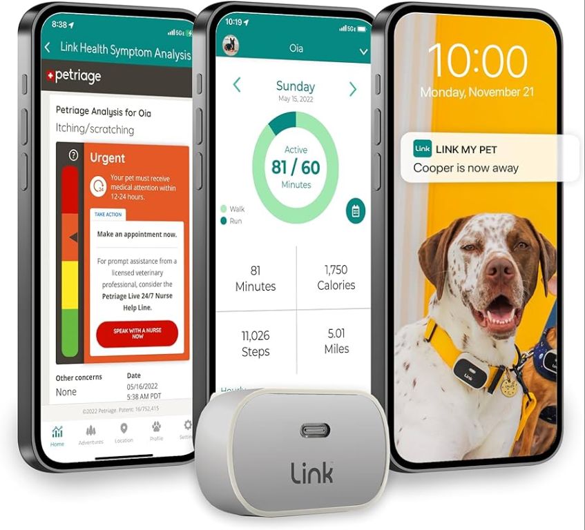 latest gps and health tracking dog tech
