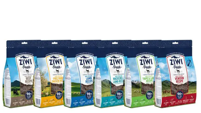 recalled ziwi peak pet food bags