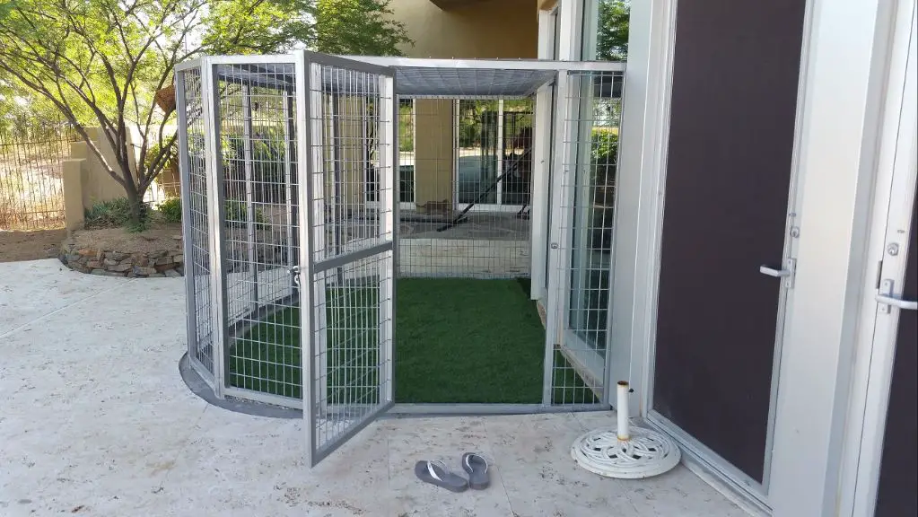 secure dog kennels