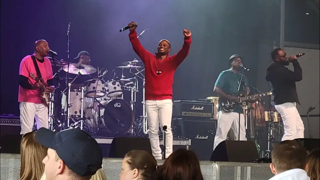 the baha men performing on stage at a recent concert