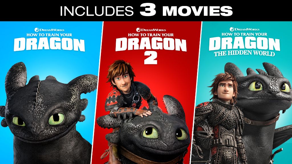 the how to train your dragon film trilogy