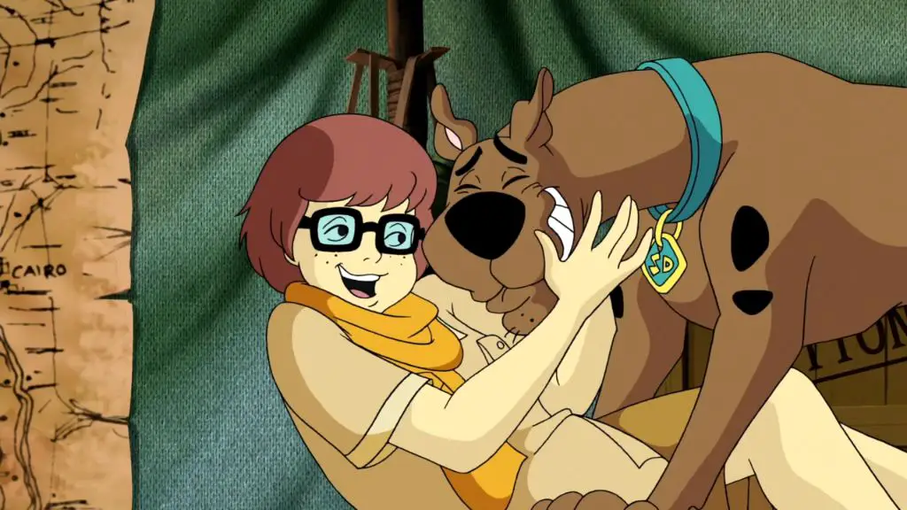 velma and scooby together